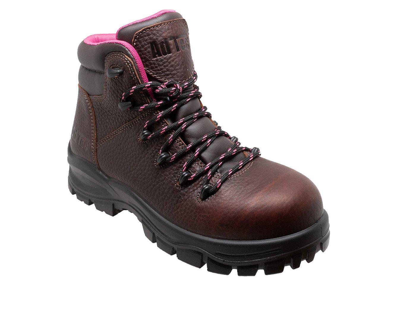 Women's AdTec 6" Waterproof Soft Toe Work Boots Product Image