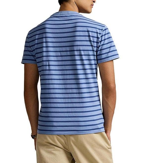 Polo Ralph Lauren Classic Fit Striped Jersey Short Sleeve T-Shirt Product Image