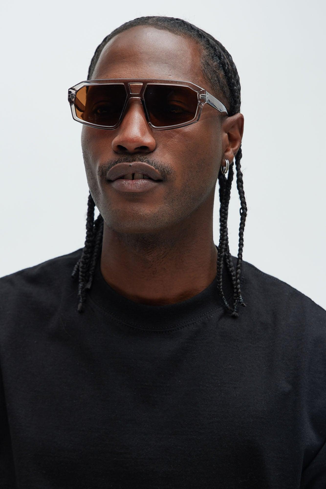 New Statement Sunglasses - Brown Product Image