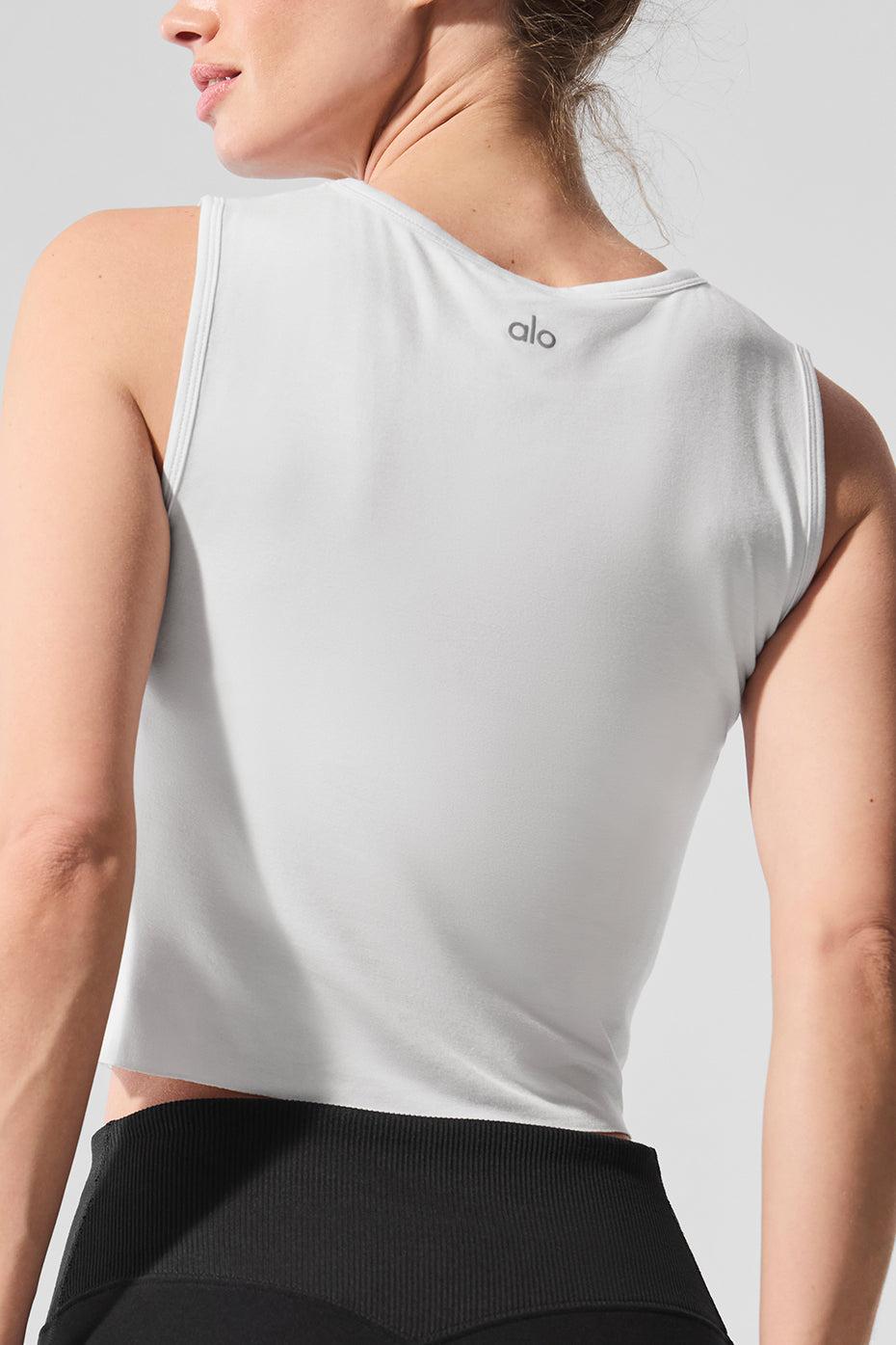 Cover Tank - White Female Product Image
