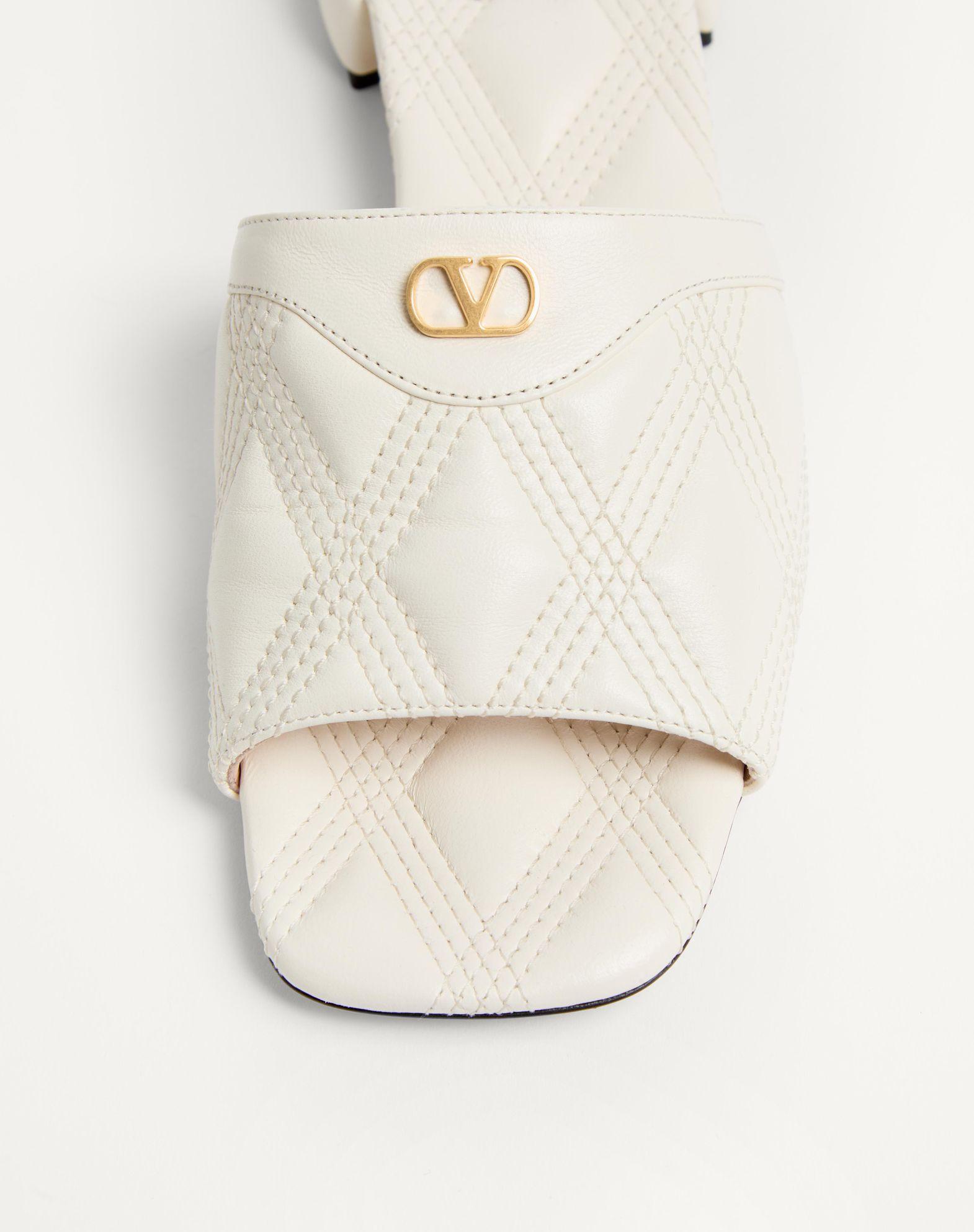 Quiltie 67 Quilted Nappa Leather Slide Sandal 20Mm Product Image