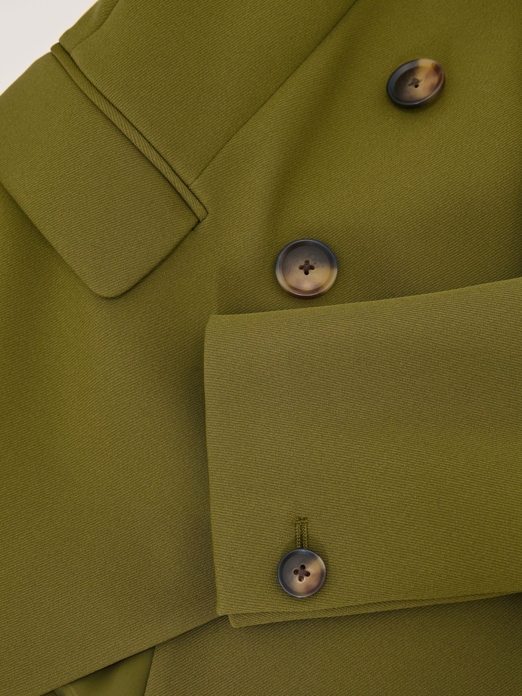 Wide-Leg Tailored Trousers in Camel Product Image