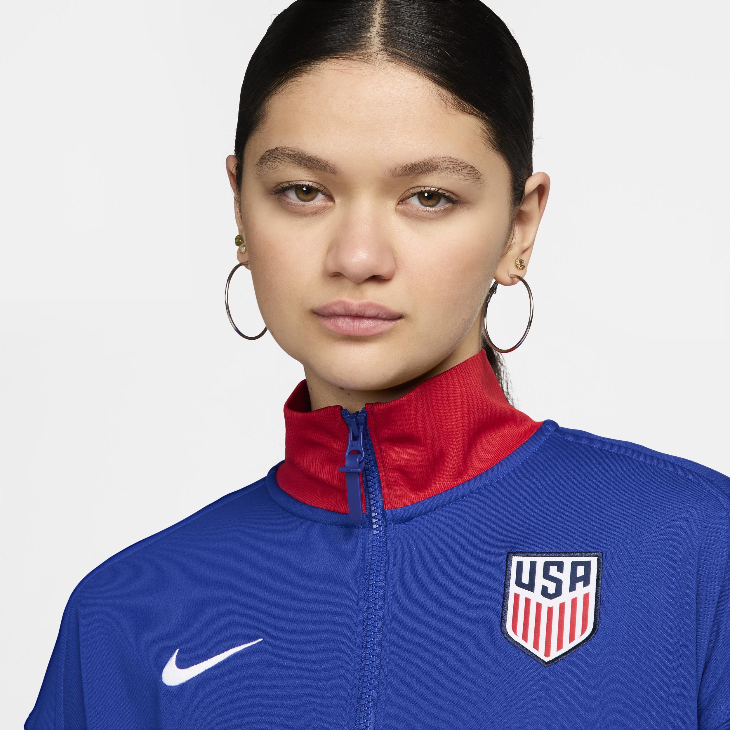 USMNT Academy Pro Nike Womens Dri-FIT Soccer Anthem Jacket | FN6488-417 Product Image