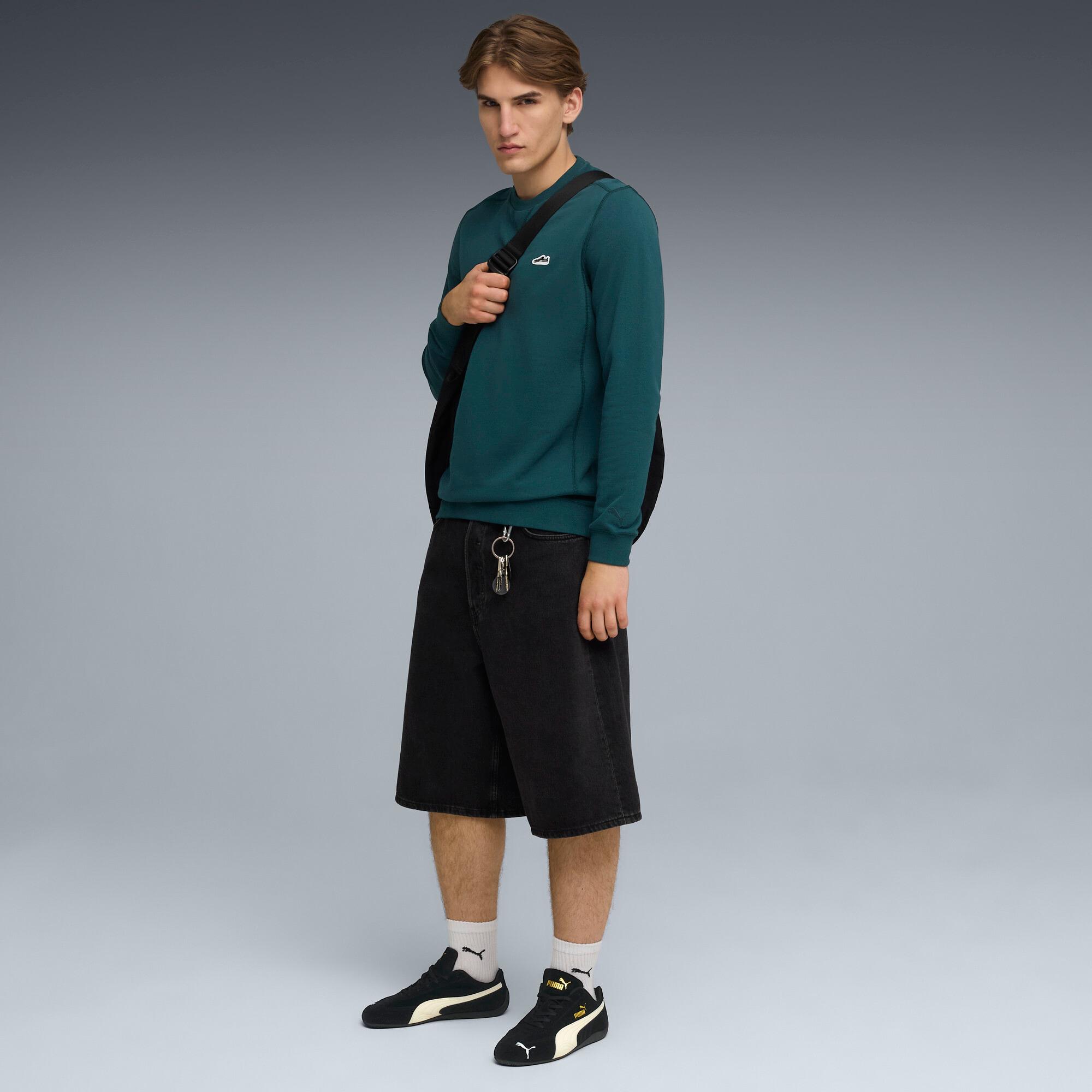 PUMA Wardrobe Essentials Suede Crew Men Product Image