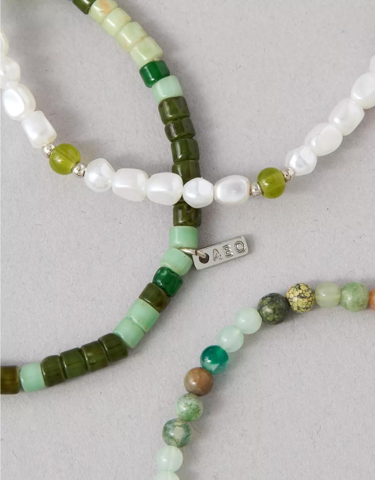 AEO Beaded Bracelet 3-Pack Product Image
