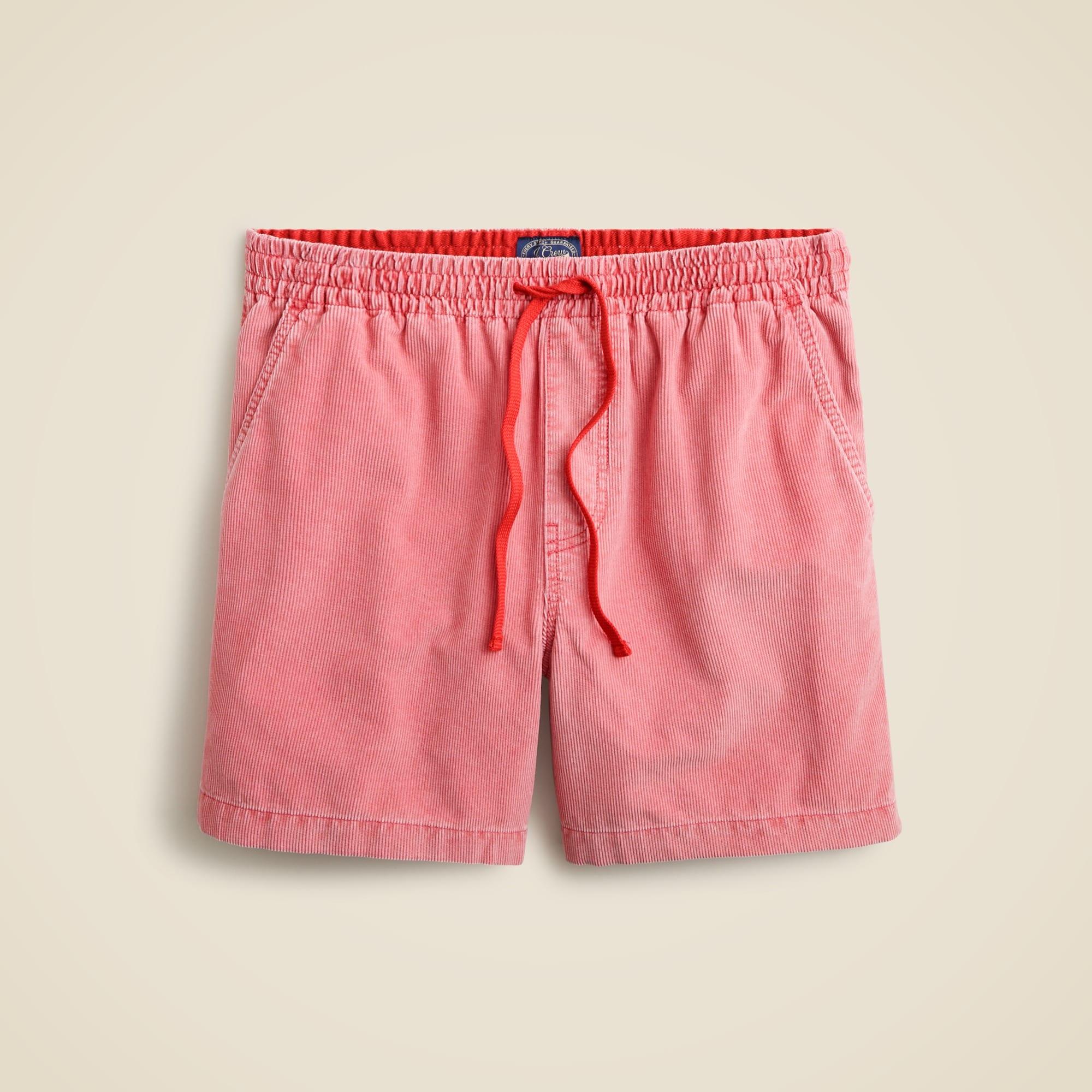 6" corduroy dock short Product Image