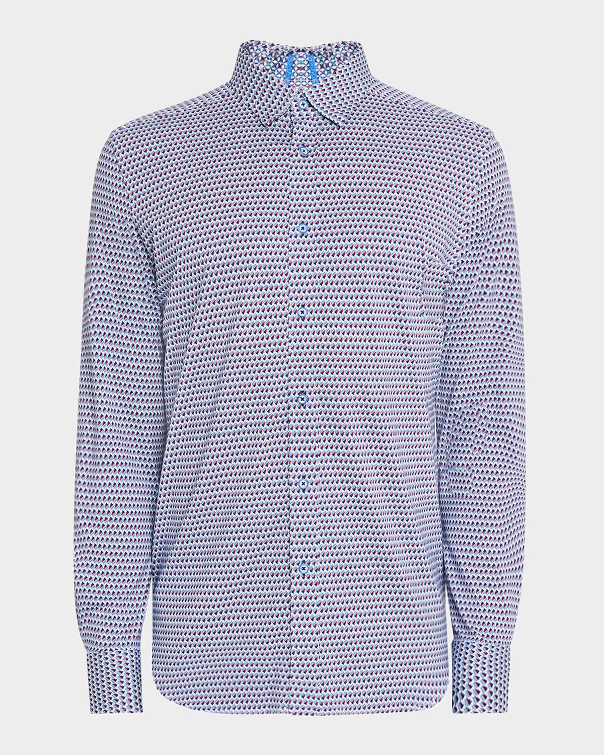 Men's Marion Cotton-Stretch Sport Shirt Product Image