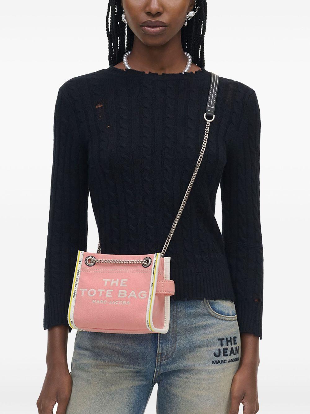The Denim Chain Crossbody Tote bag Product Image