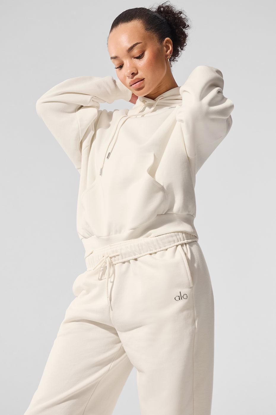 Accolade Hoodie - Ivory Female Product Image
