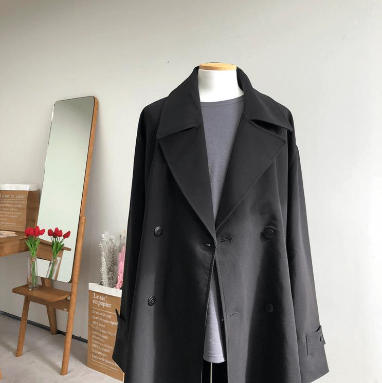 RT No. 2791 BELT TRENCH COAT Product Image