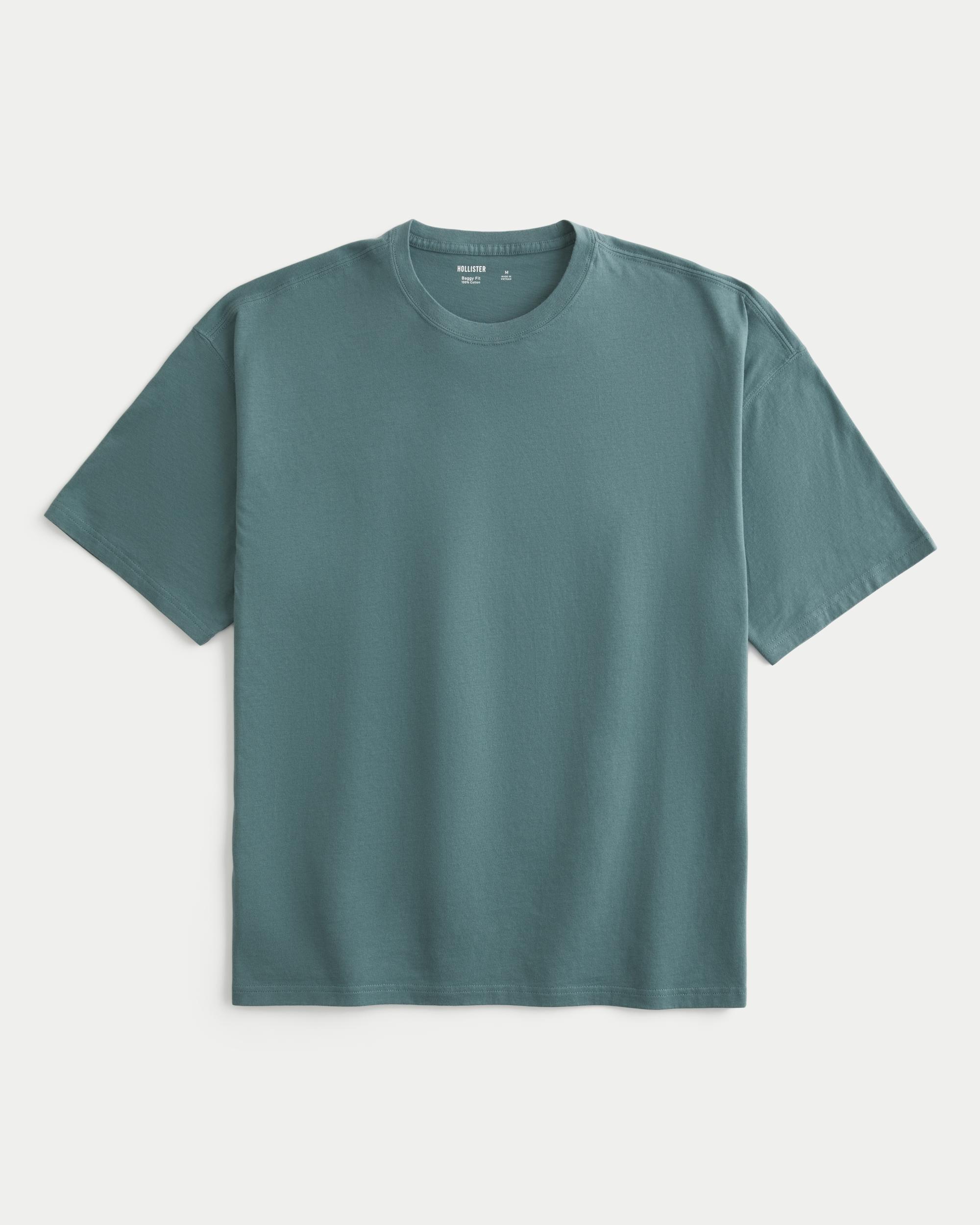 Baggy Cotton Crew T-Shirt Product Image