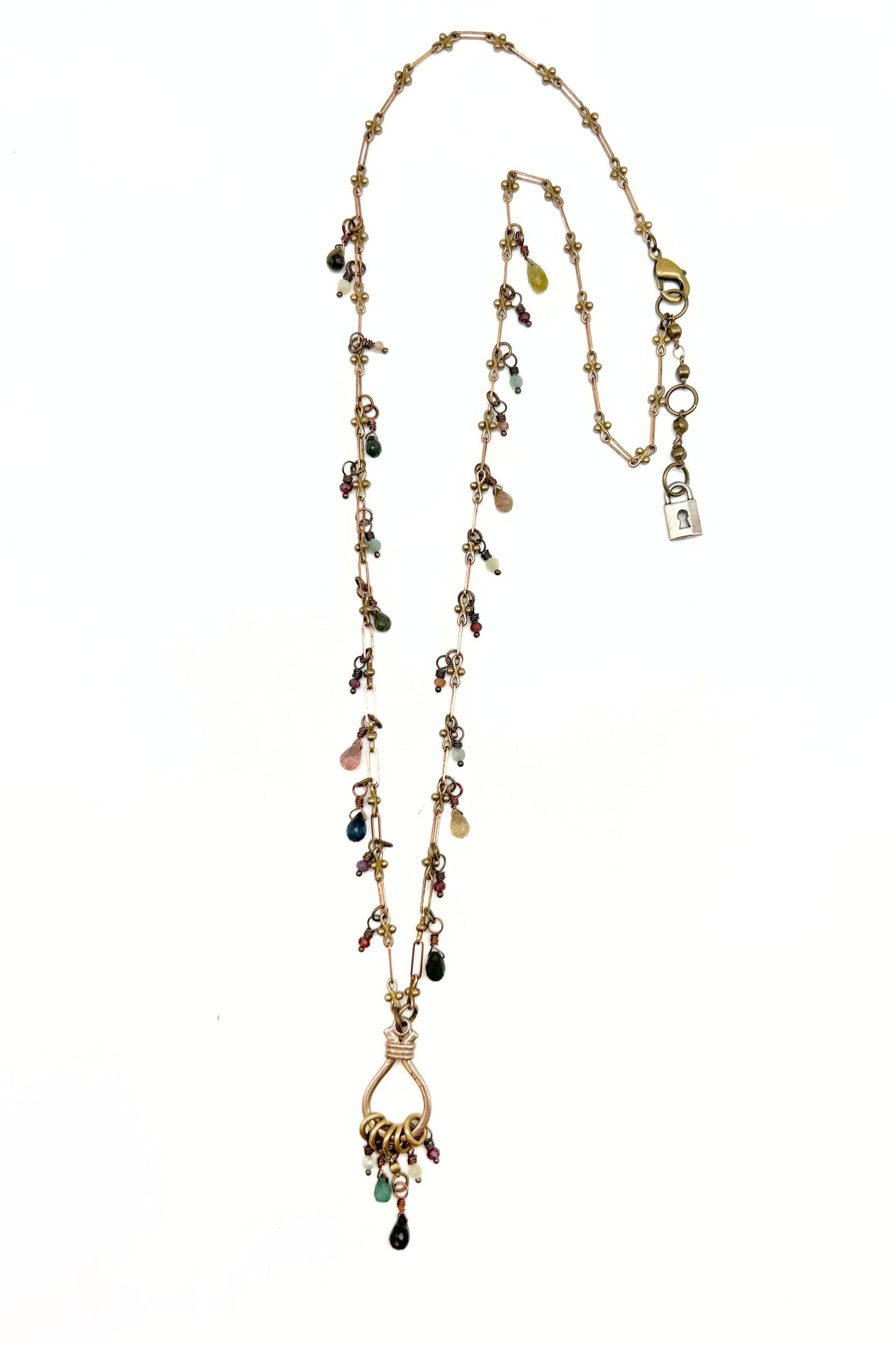 Multi Tourmaline Necklace Product Image