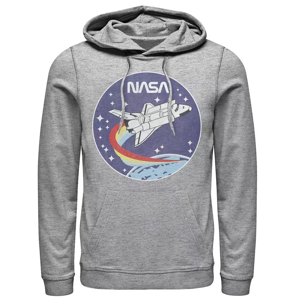Men's NASA Shuttle Launch Orbit Circle Patch Hoodie,  Product Image