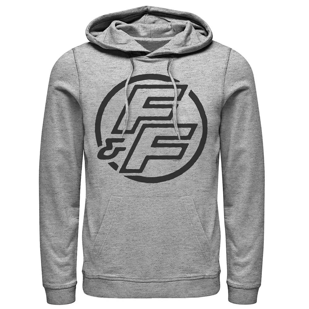 Men's Fast & Furious Bold Line Hollow Logo Hoodie,  Product Image