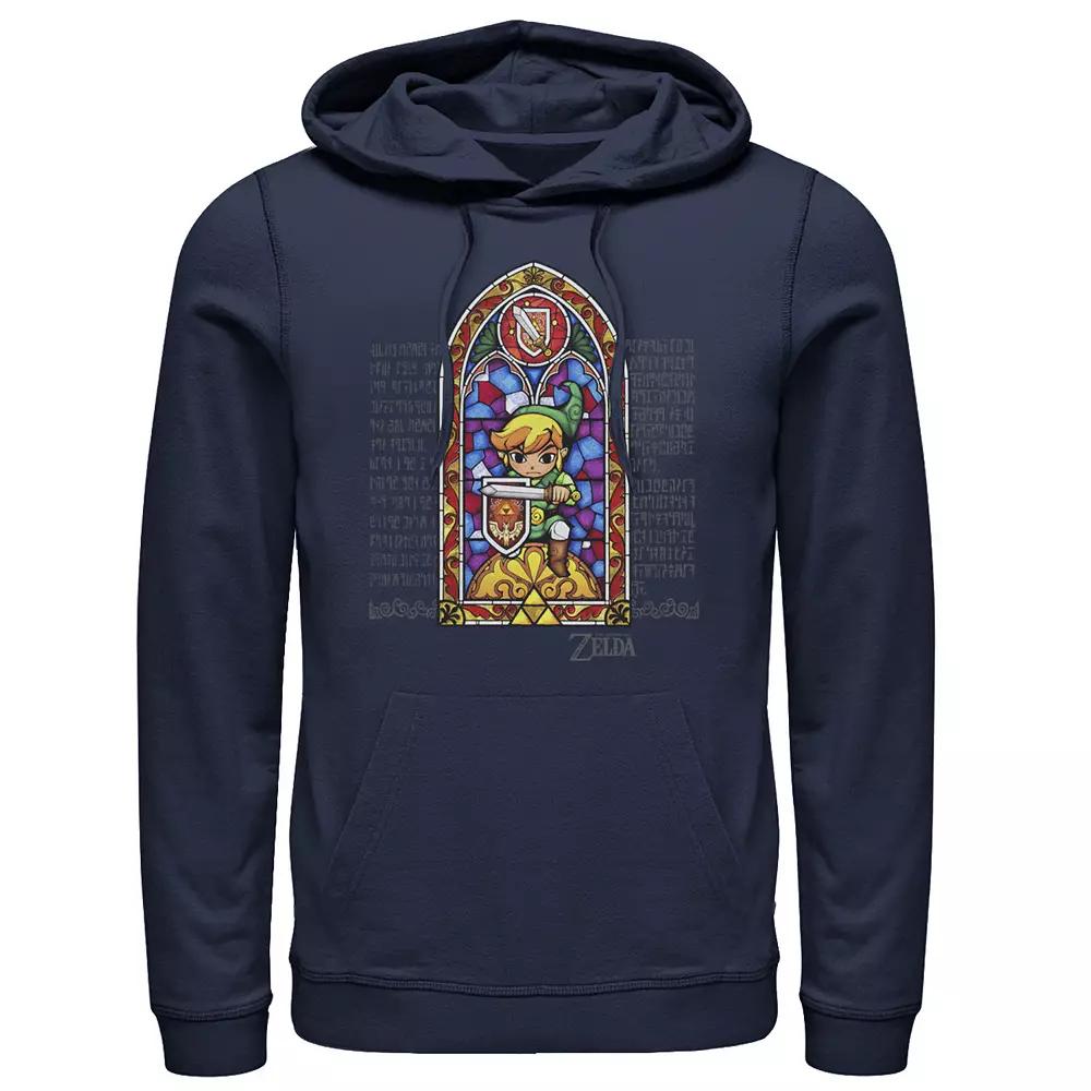 Men's Nintendo The Legend of Zelda Stained Glass Protector Hoodie,  Product Image