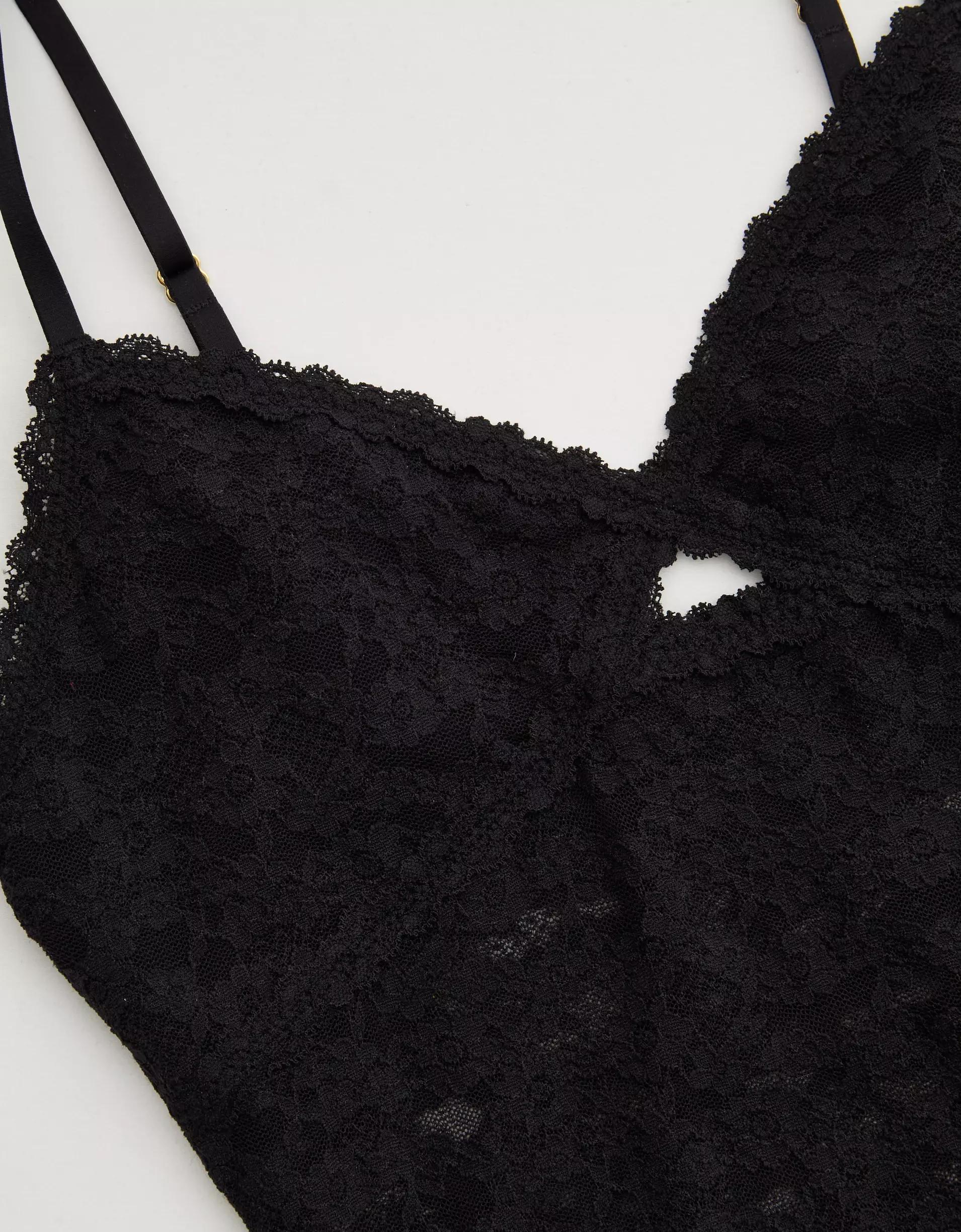 Show Off Vintage Lace Cut Out Bodysuit Product Image