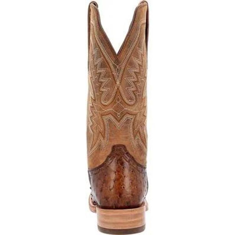 Durango® Men's PRCA Collection FQ Ostrich Cutter Toe Boots Product Image