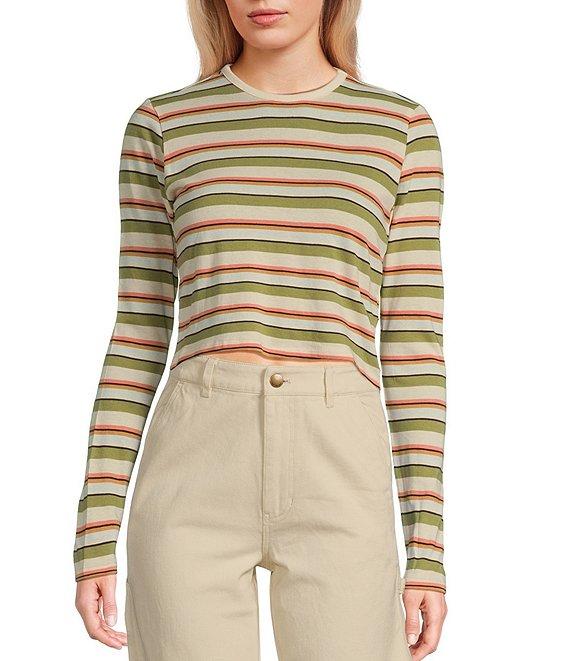 Billabong Tommy Striped Long Sleeve Jersey T-Shirt Product Image