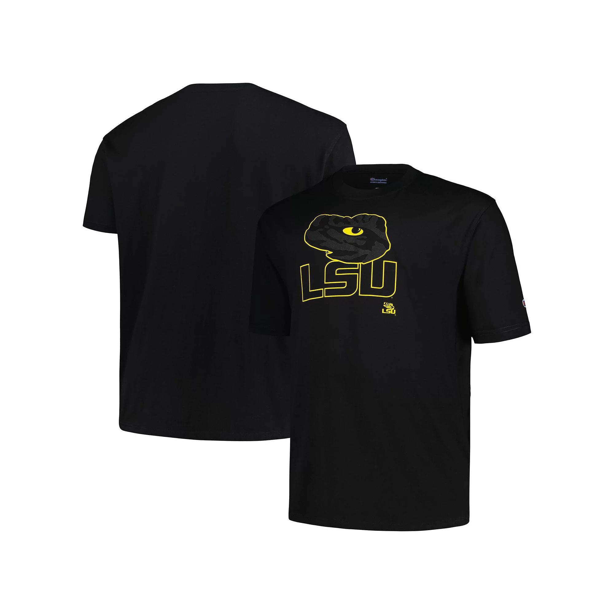 Men's Profile Black LSU Tigers Big & Tall Pop T-Shirt,  Product Image