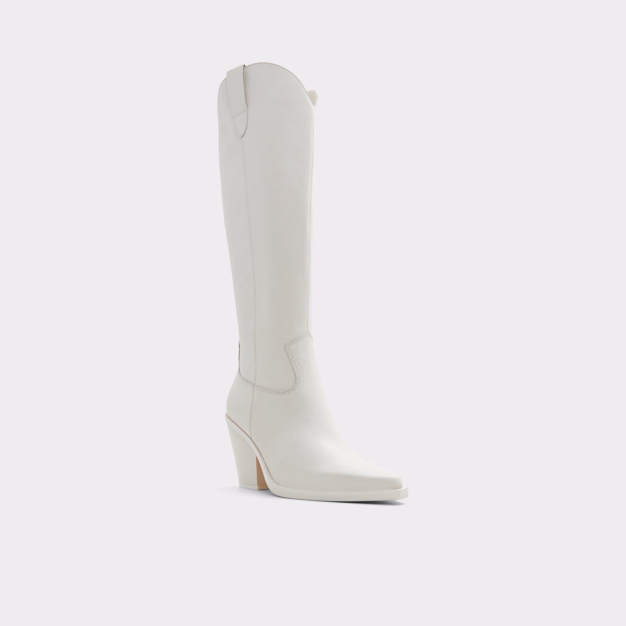 Nevada Open White Women's Tall Boots | ALDO US Product Image