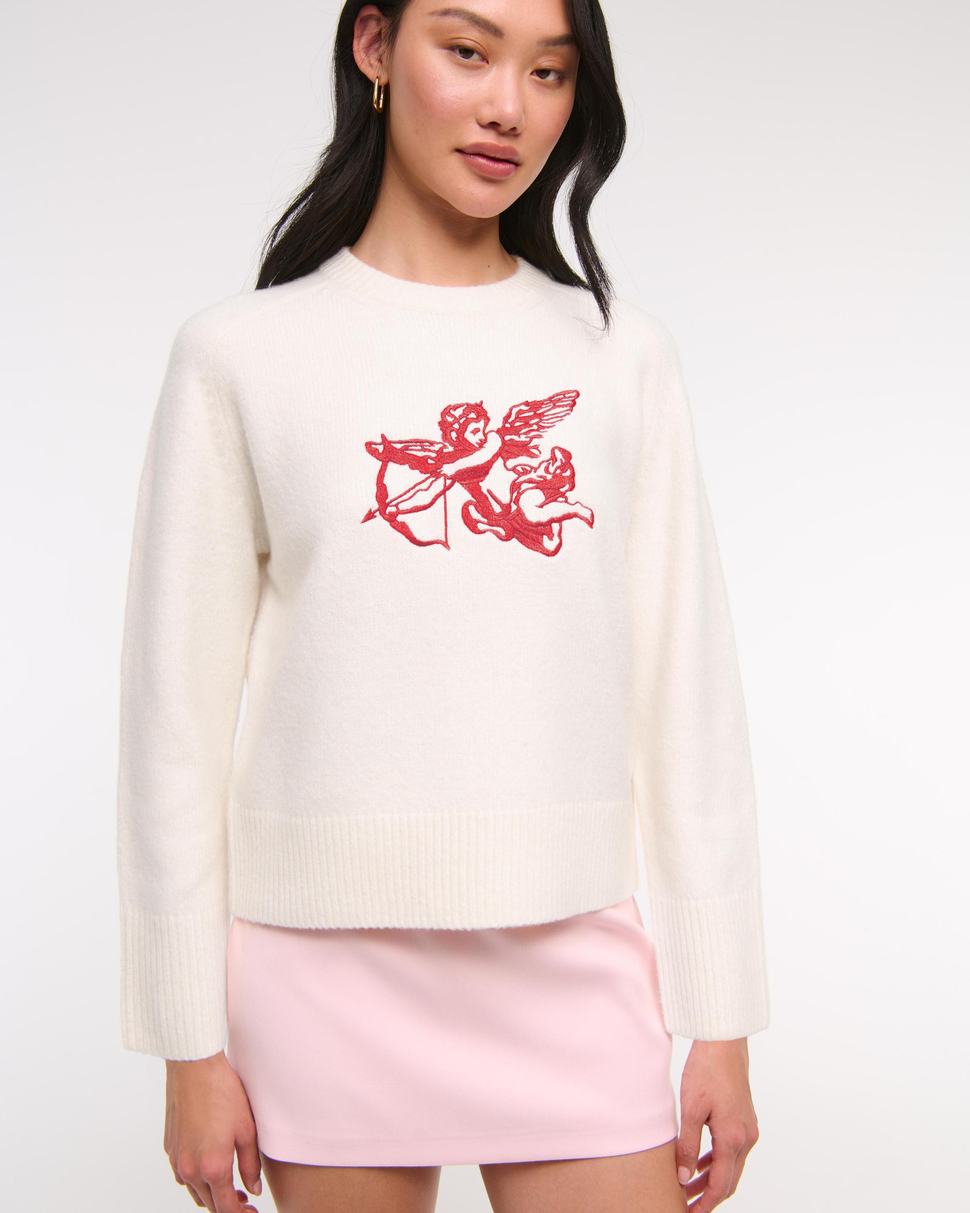 The A&F Madeline Crew Sweater Product Image