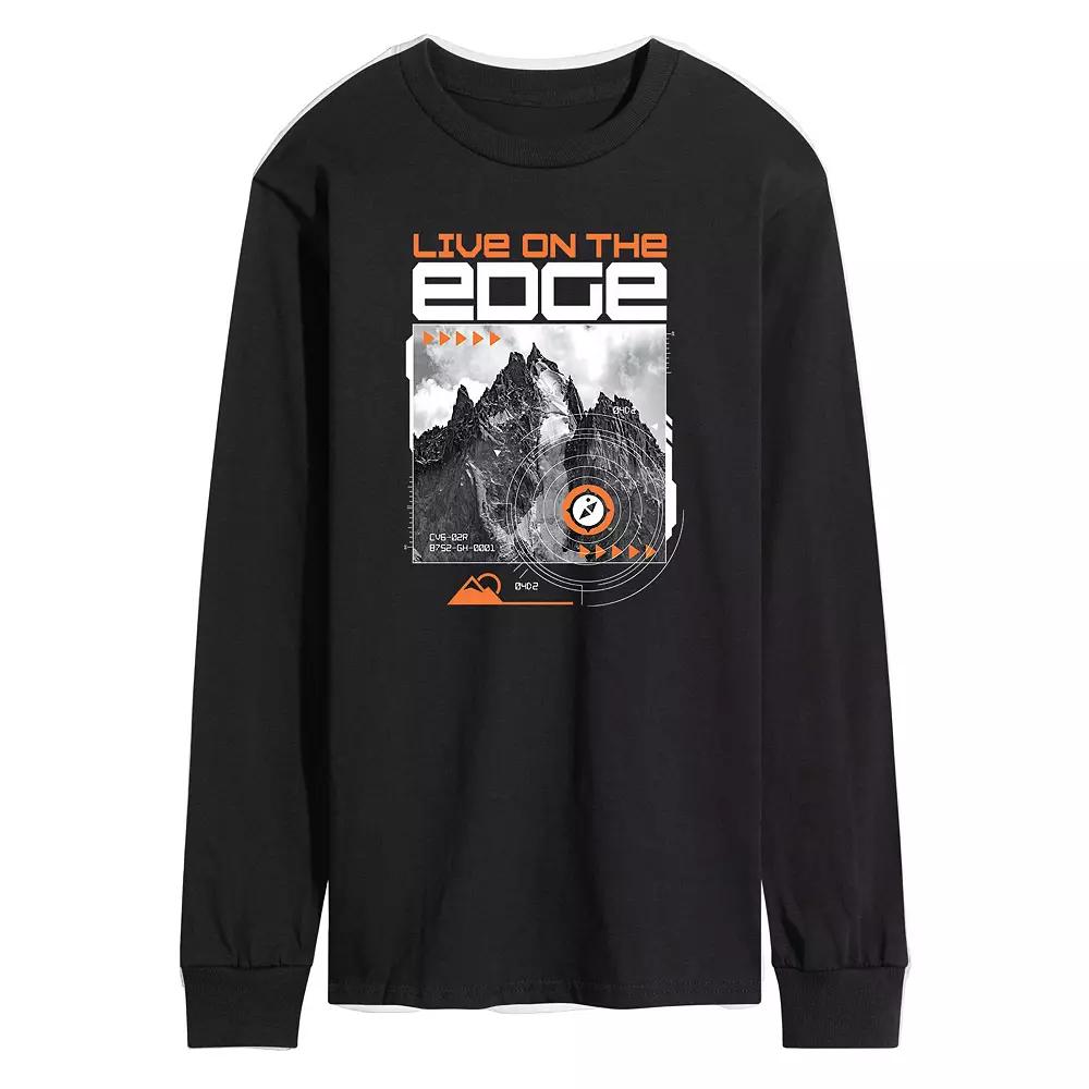 Men's Live on the Edge Long Sleeve Tee,  Product Image