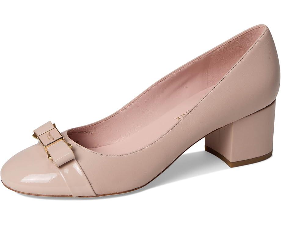 Women's Kate Spade New York Bowdie Smooth Leather Ballet Pump Product Image
