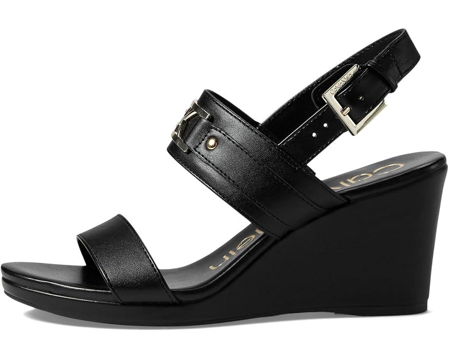 Clemens Raffia Espadrille Wedge Heel Sandals Product Image