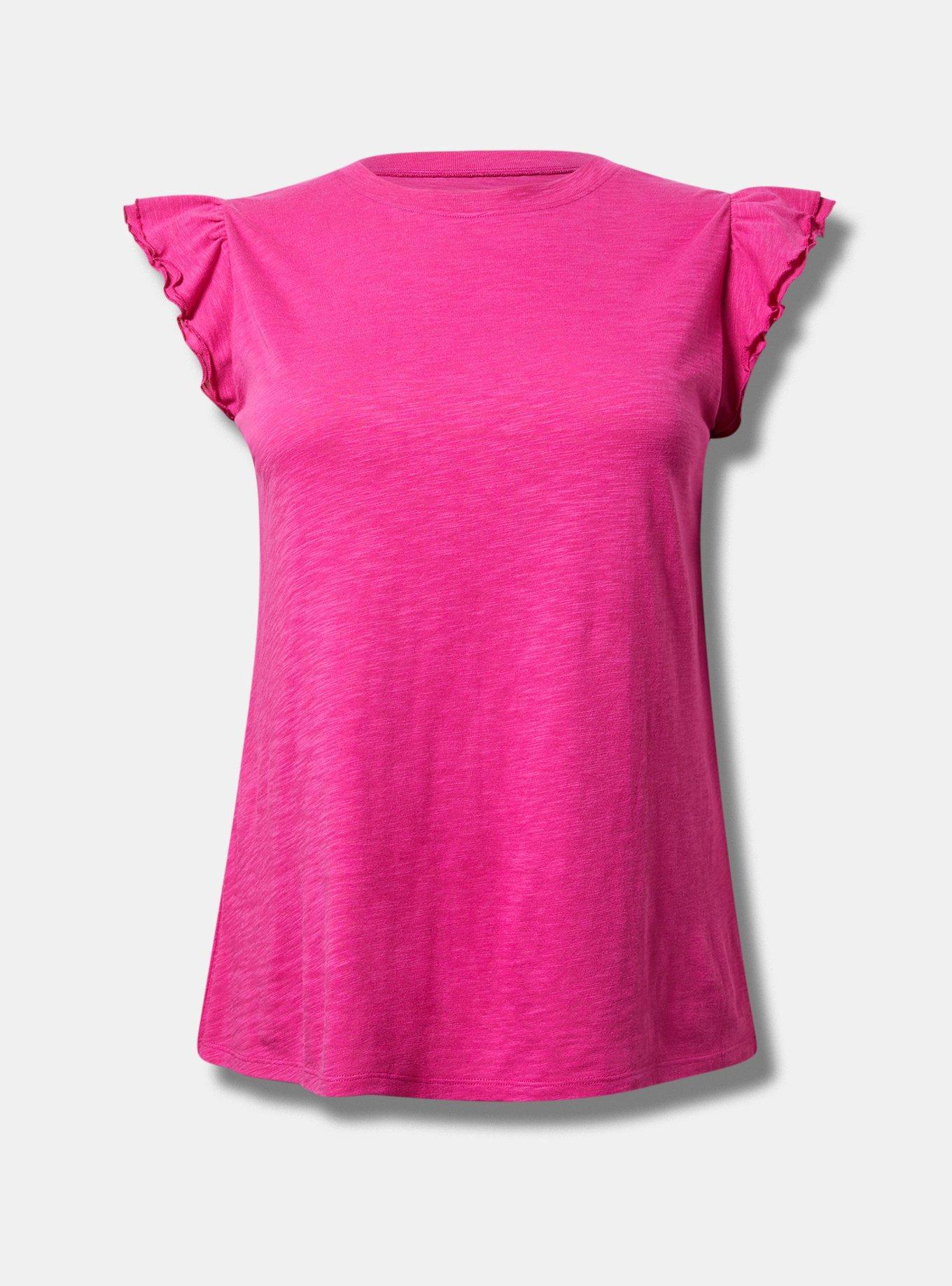 Double Flutter Sleeve Tee Product Image