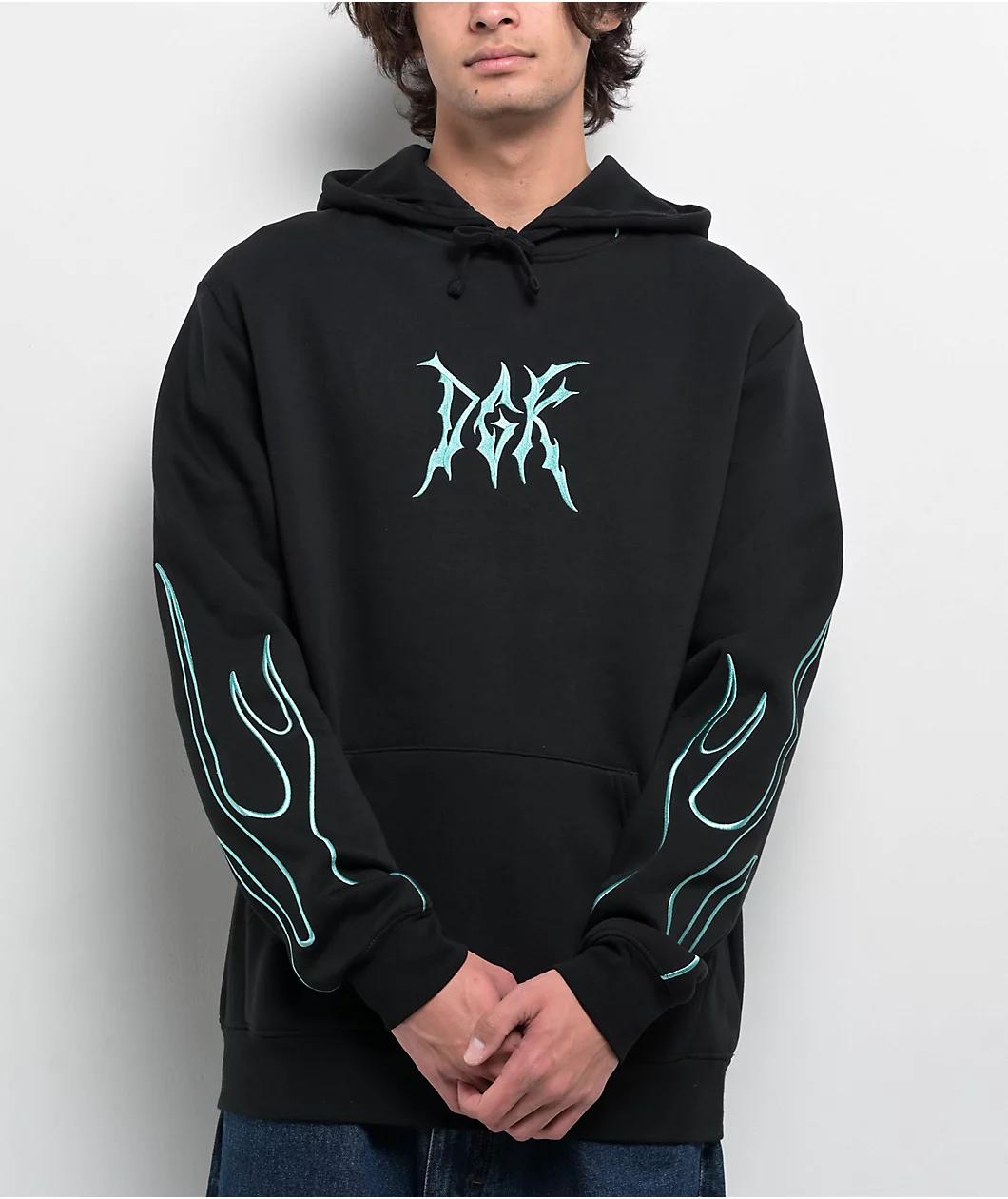DGK Fuego Black Hoodie Product Image