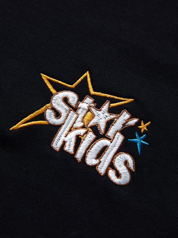 Vintage Star Print Oversized Hoodies Product Image