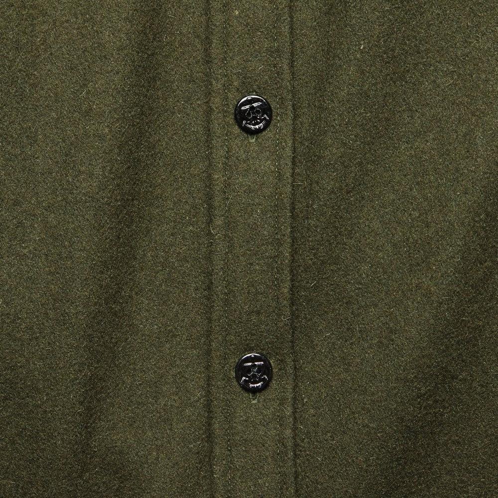 CPO Wool Shirt - Olive Product Image