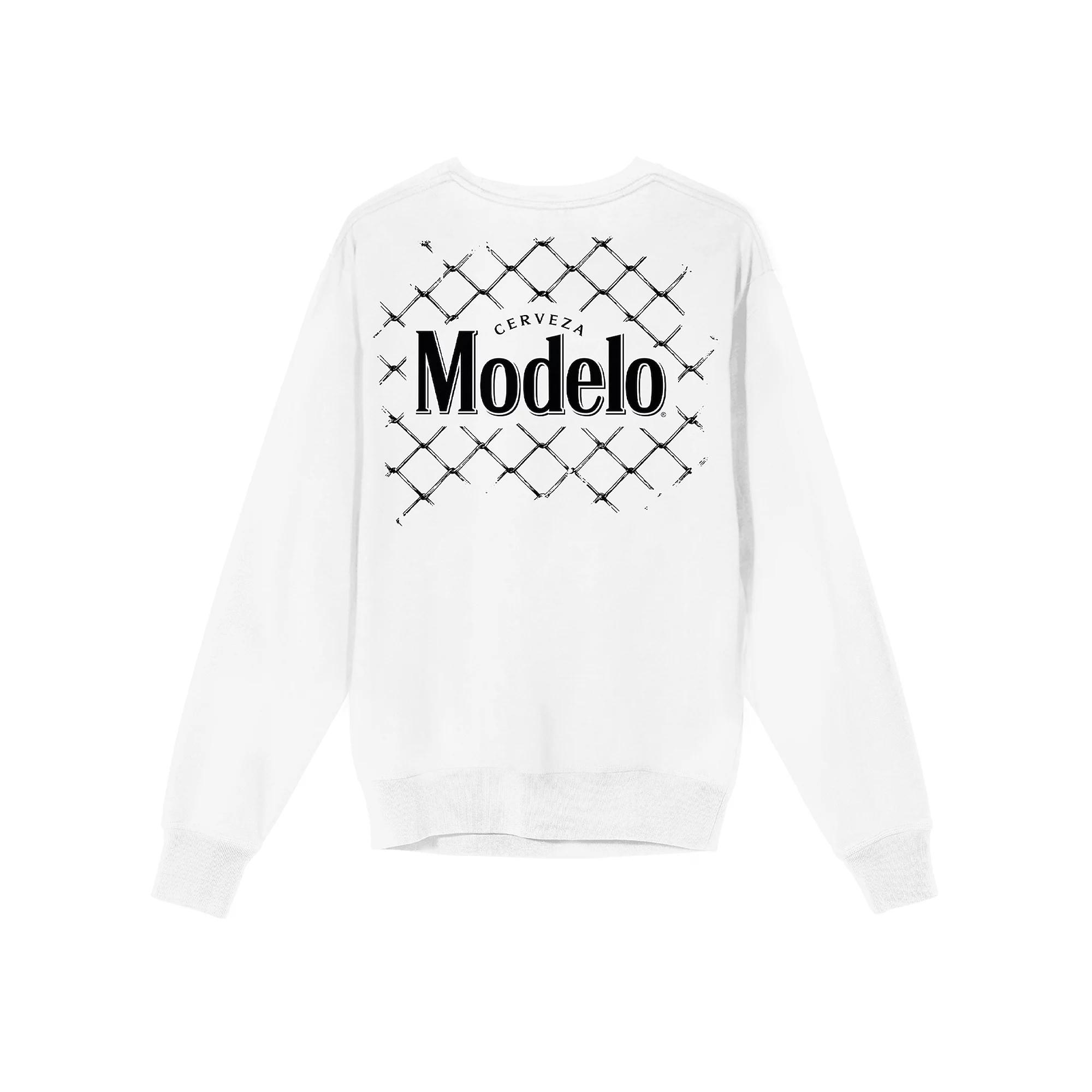 Men's Modelo Espiritu Luchador Chain Link Logo Graphic Sweatshirt,  Product Image