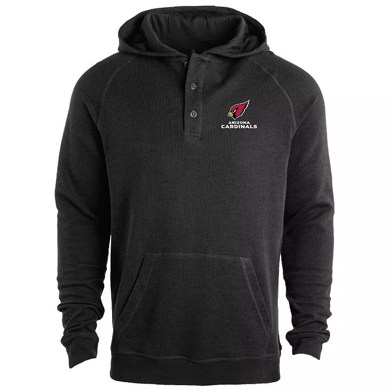 Men's Dunbrooke Black Arizona Cardinals Montana Raglan Thermal Hoodie,  Product Image