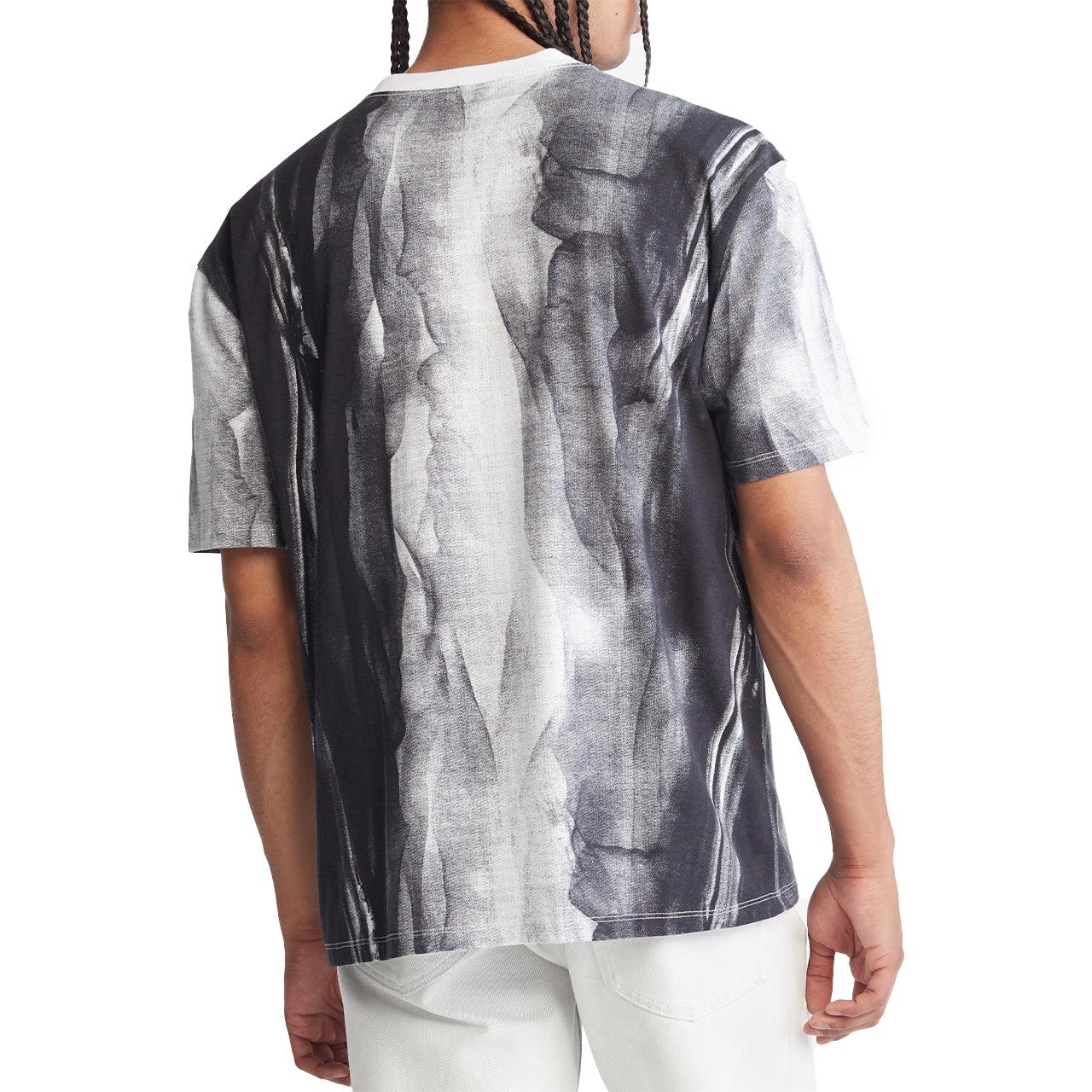 Short Sleeves Relaxed Aop Slub Tee Product Image