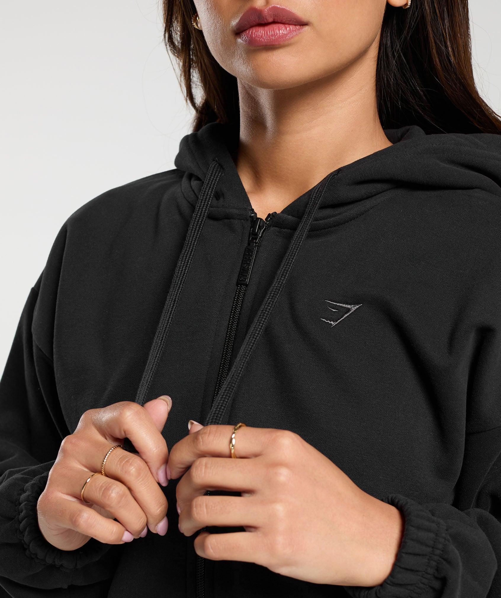 Fleece Zip Hoodie Product Image
