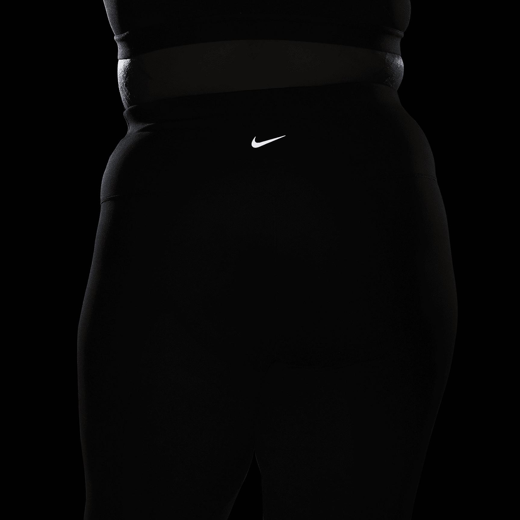 Nike Womens One High-Waisted Crop Leggings (Plus Size) | FN3238-010 Product Image