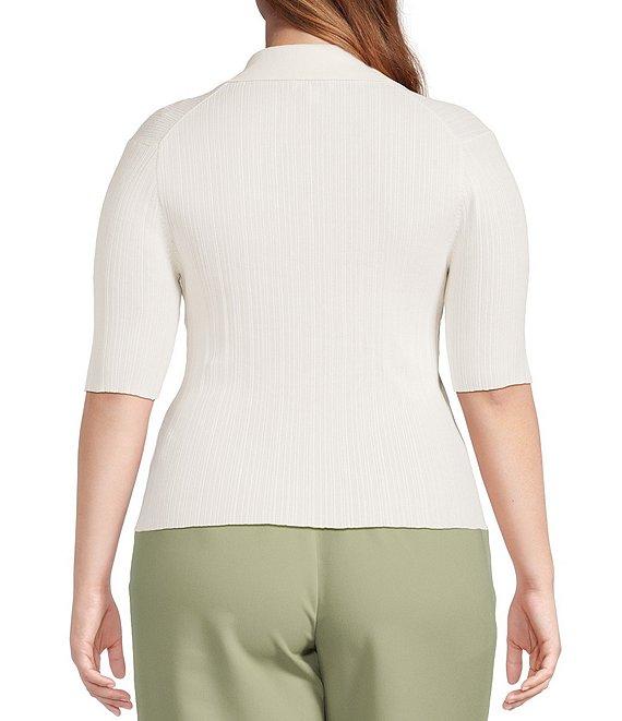 Lucy Paris Plus Size Callan Short Sleeve Sweater Product Image