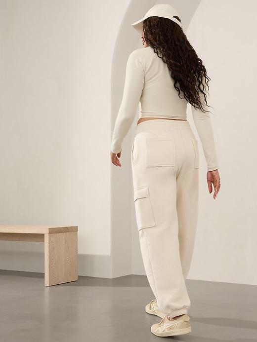 Forever Fleece High Rise Cargo Jogger Product Image