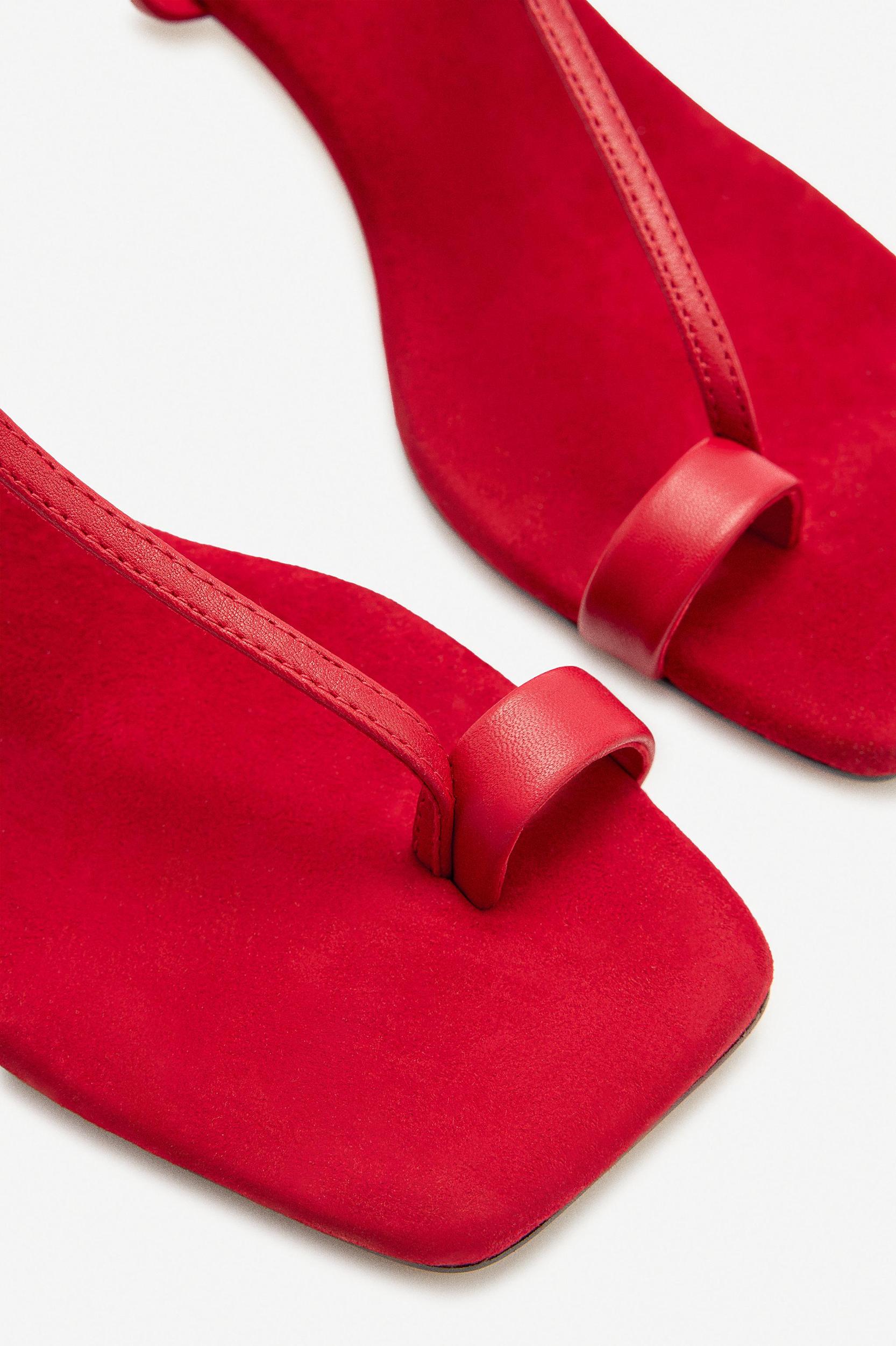 LIMITED EDITION SPLIT LEATHER SANDALS Product Image