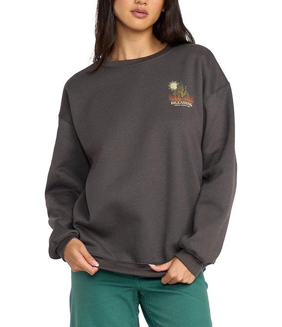 Billabong Desert Break Long Sleeve Fleece Sweatshirt Product Image