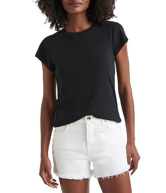 Splendid Faye Crew Neck Short Sleeve Tee Product Image