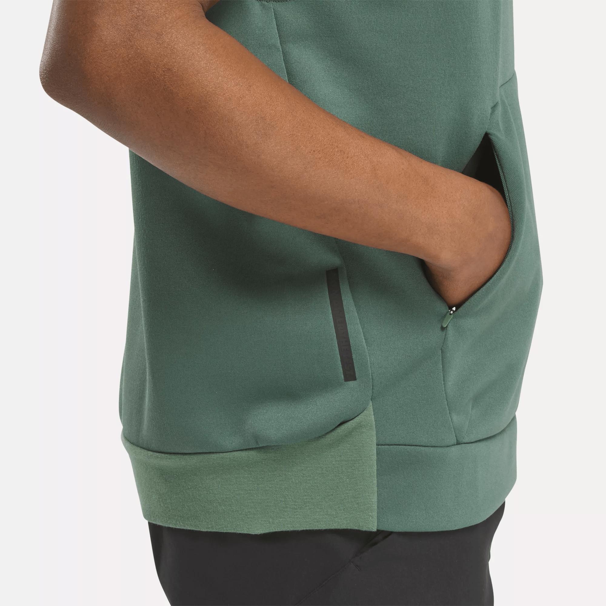 Men's Strength Sleeveless Hoodie Male Product Image