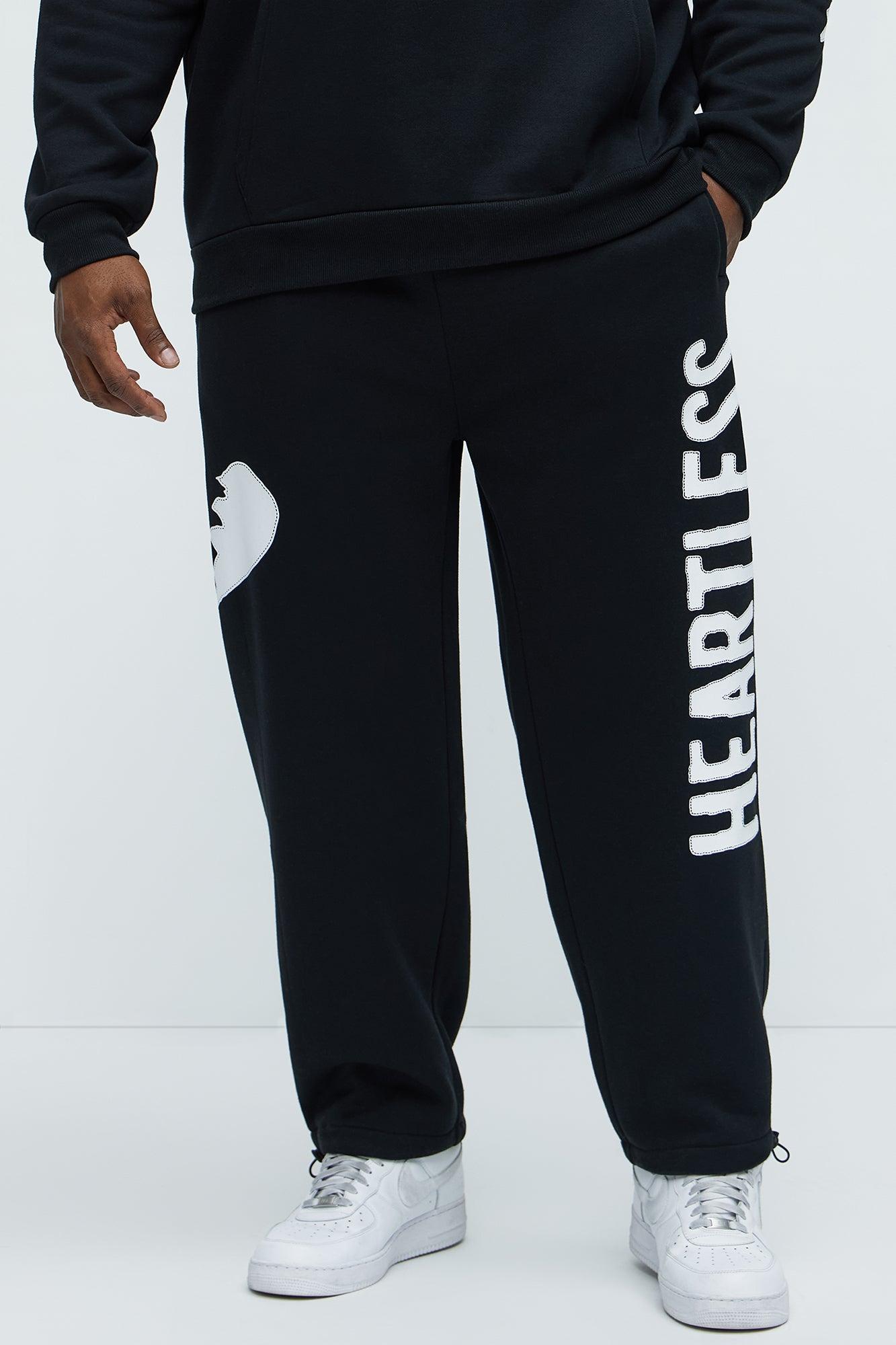 Heartless And Heartbroken Sweatpants - Black Product Image