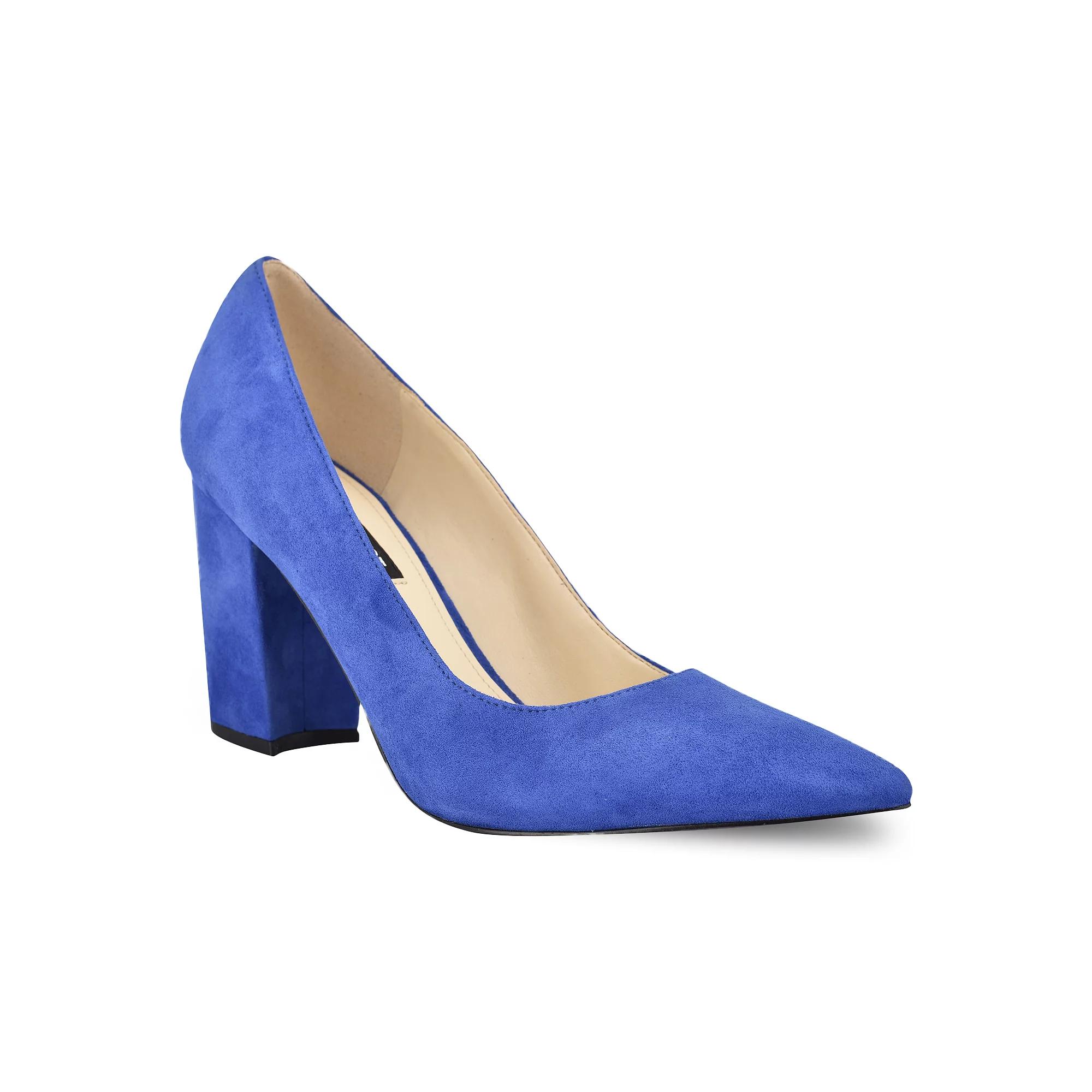 Nine West Cara Women's Block Heel Pumps,  Product Image