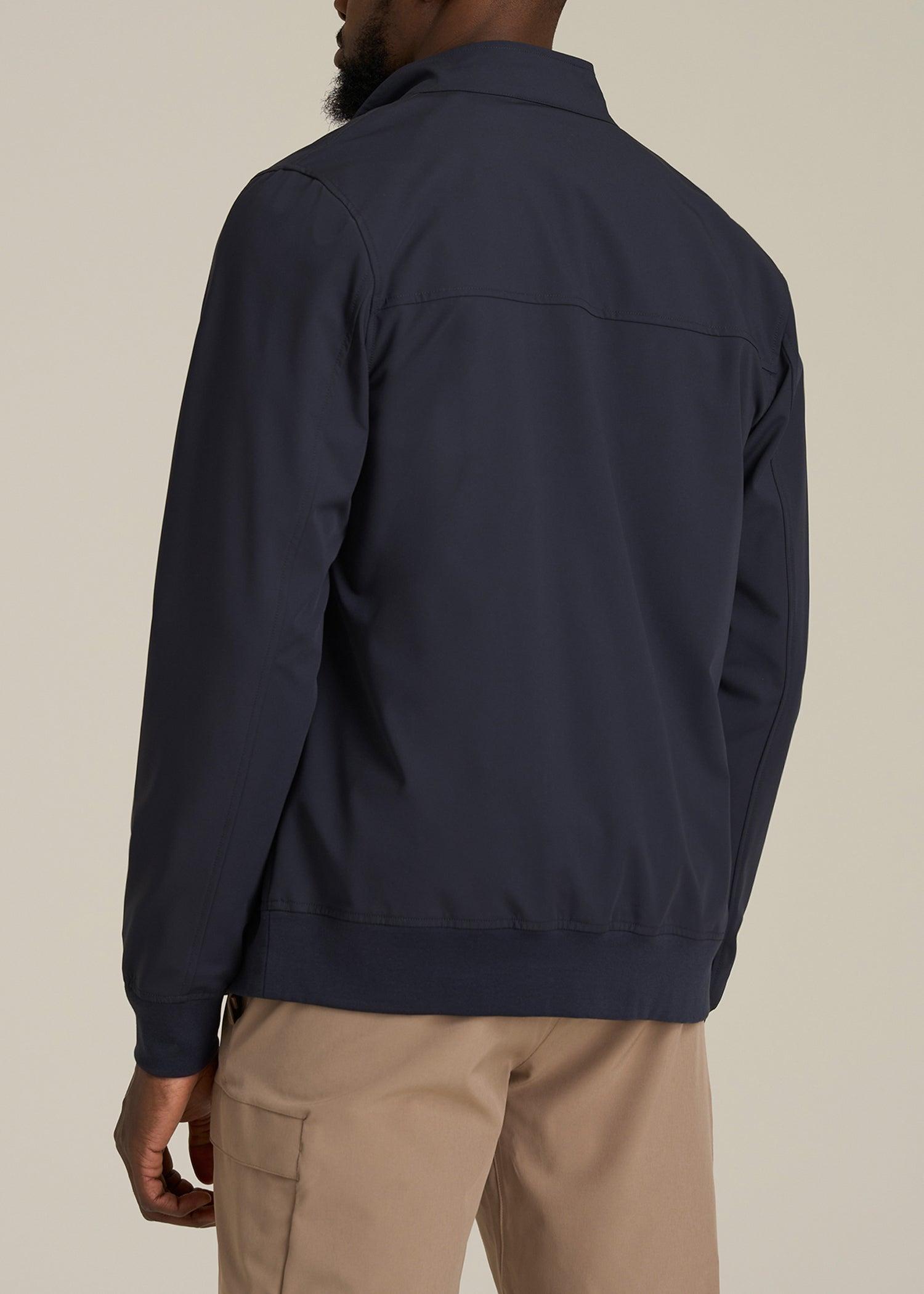 Motion Bomber Jacket for Tall Men in Portobello Male Product Image