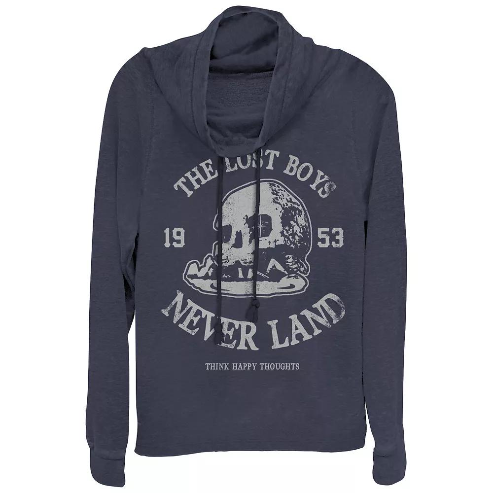 Disney's Peter Pan Women's Plus The Lost Boys 1953 Cowlneck Graphic Lightweight Long Sleeve, Girl's,  Product Image