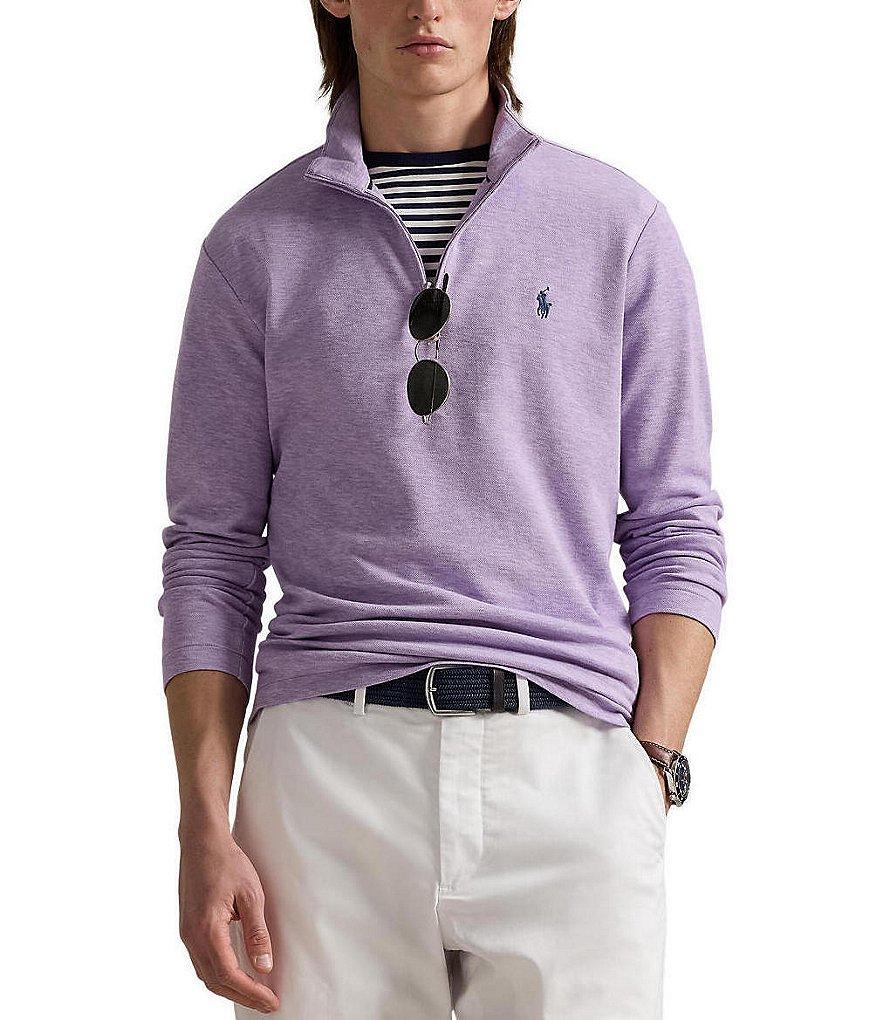 Polo Ralph Lauren Jacquard Quarter-Zip Pullover Product Image