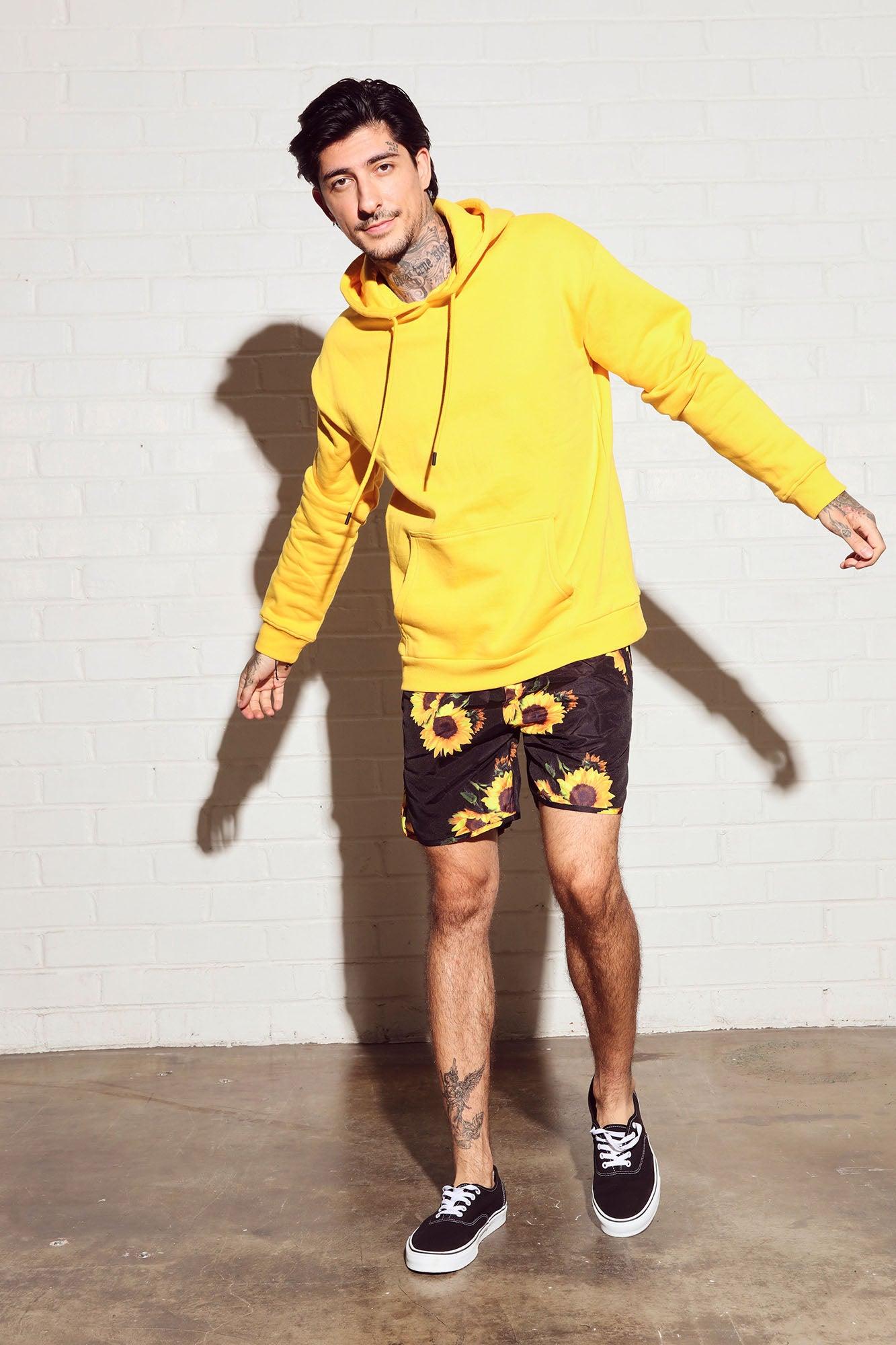 Tyson Hoodie - Yellow Product Image