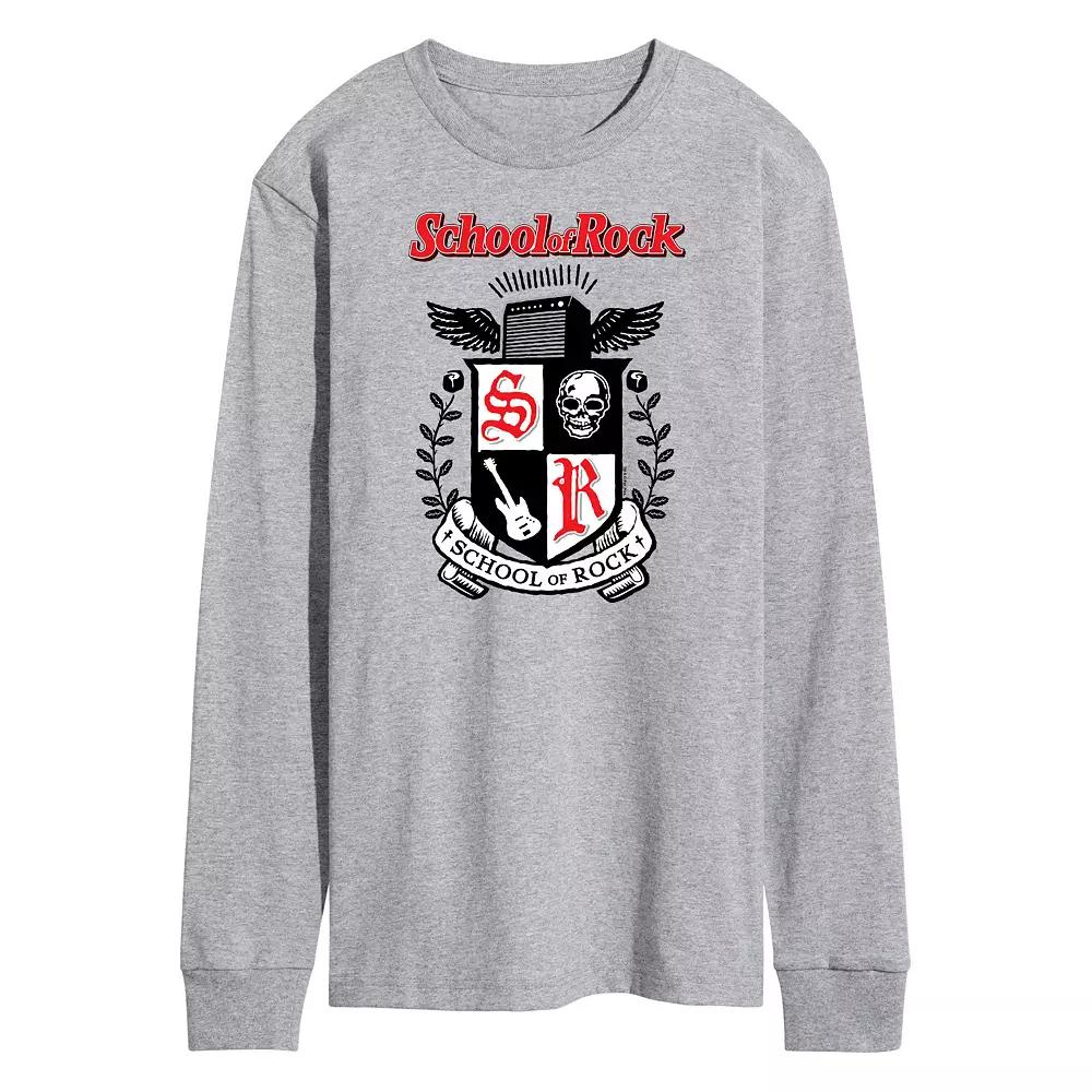 Men's School Of Rock Crest Long Sleeve,  Product Image